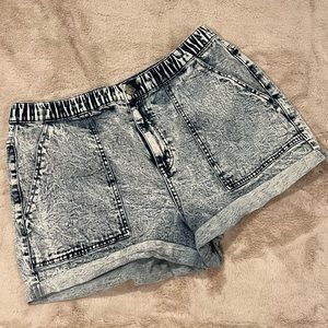 Wild Fable Acid Wash Shorts